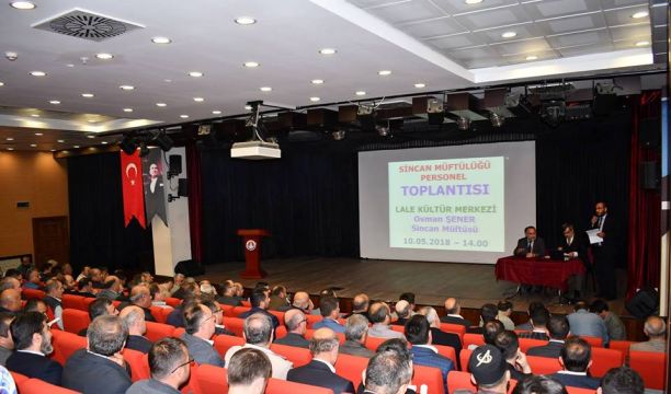 Sincan Din Görevlilerine Dernek Tanıtımı Yapıldı
