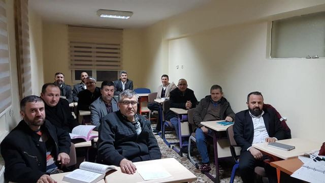 DİN GÖREVLİLERİNE YÖNELİK MBSTS KURSU BAŞLADI..
